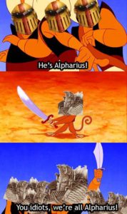 Alpharius meme