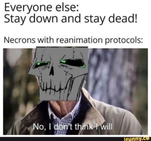 indomitus necron meme
