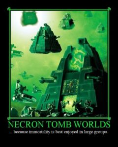 Necron Tomb Worlds meme