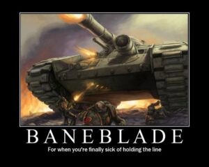 Baneblade meme
