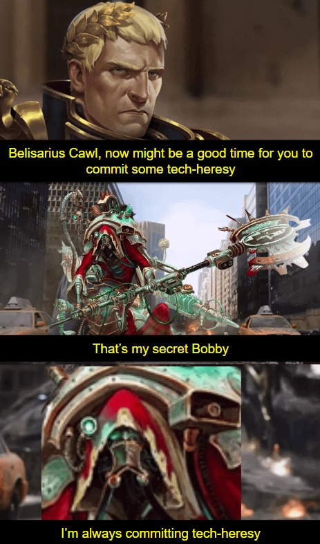 Belisarius Cawl meme